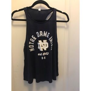 Notre Dame Graphic Tank Size Small